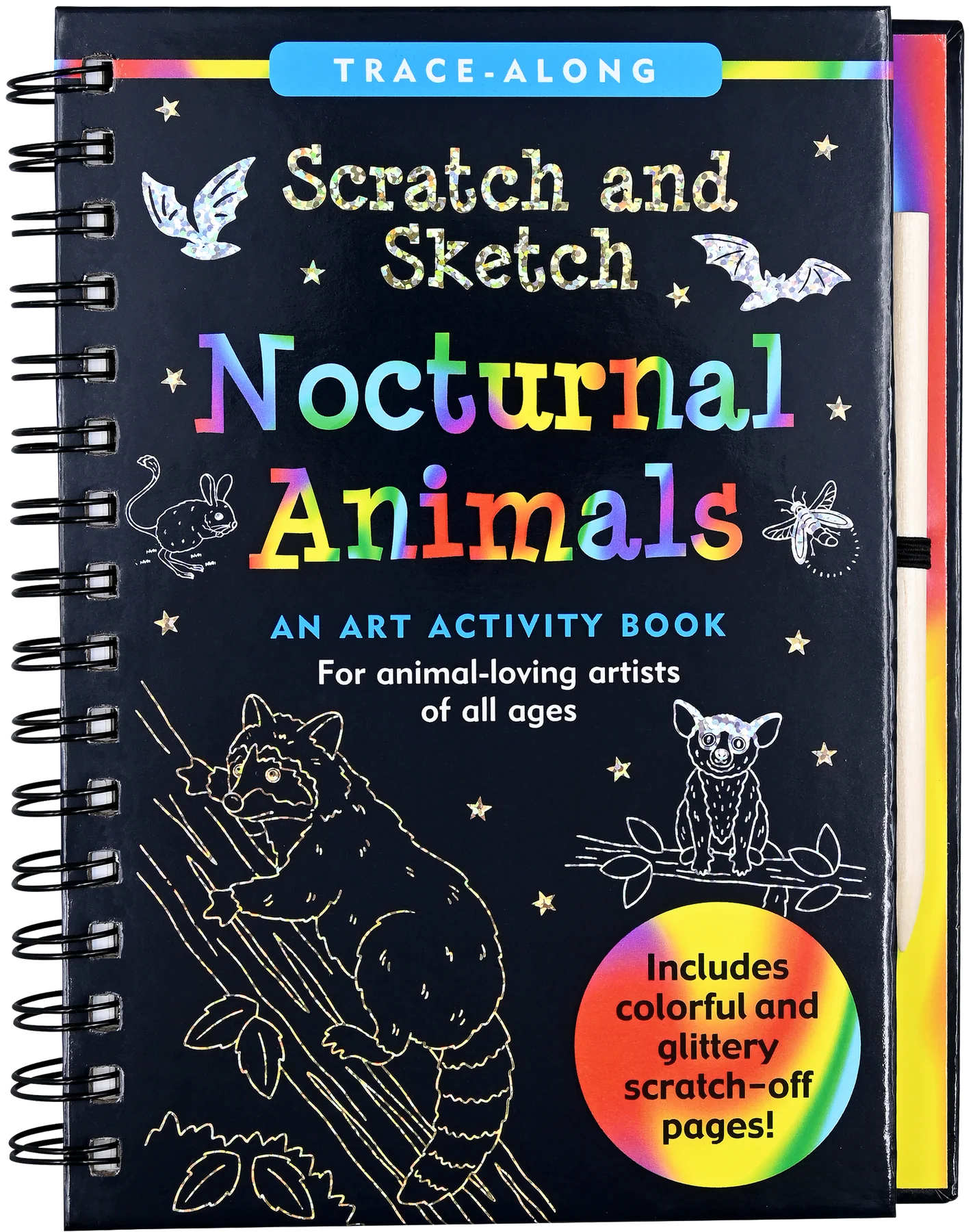 Scratch & Sketch Nocturnal Animals