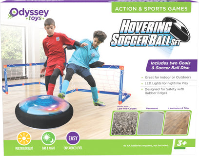 The Hovering Soccer Ball Set