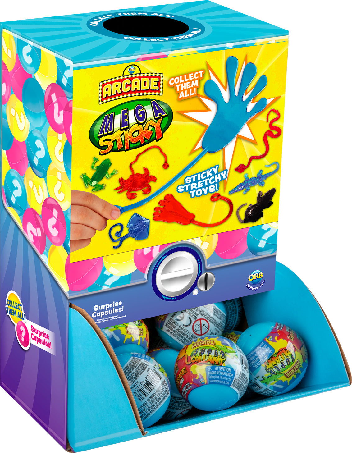 ORB Arcade Capsules Mega Sticky