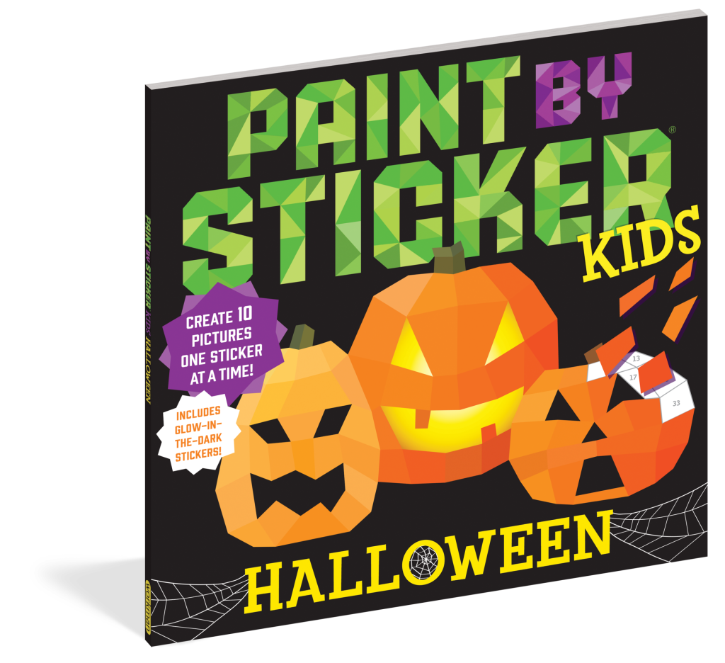 Paint By Sticker Kids: Halloween