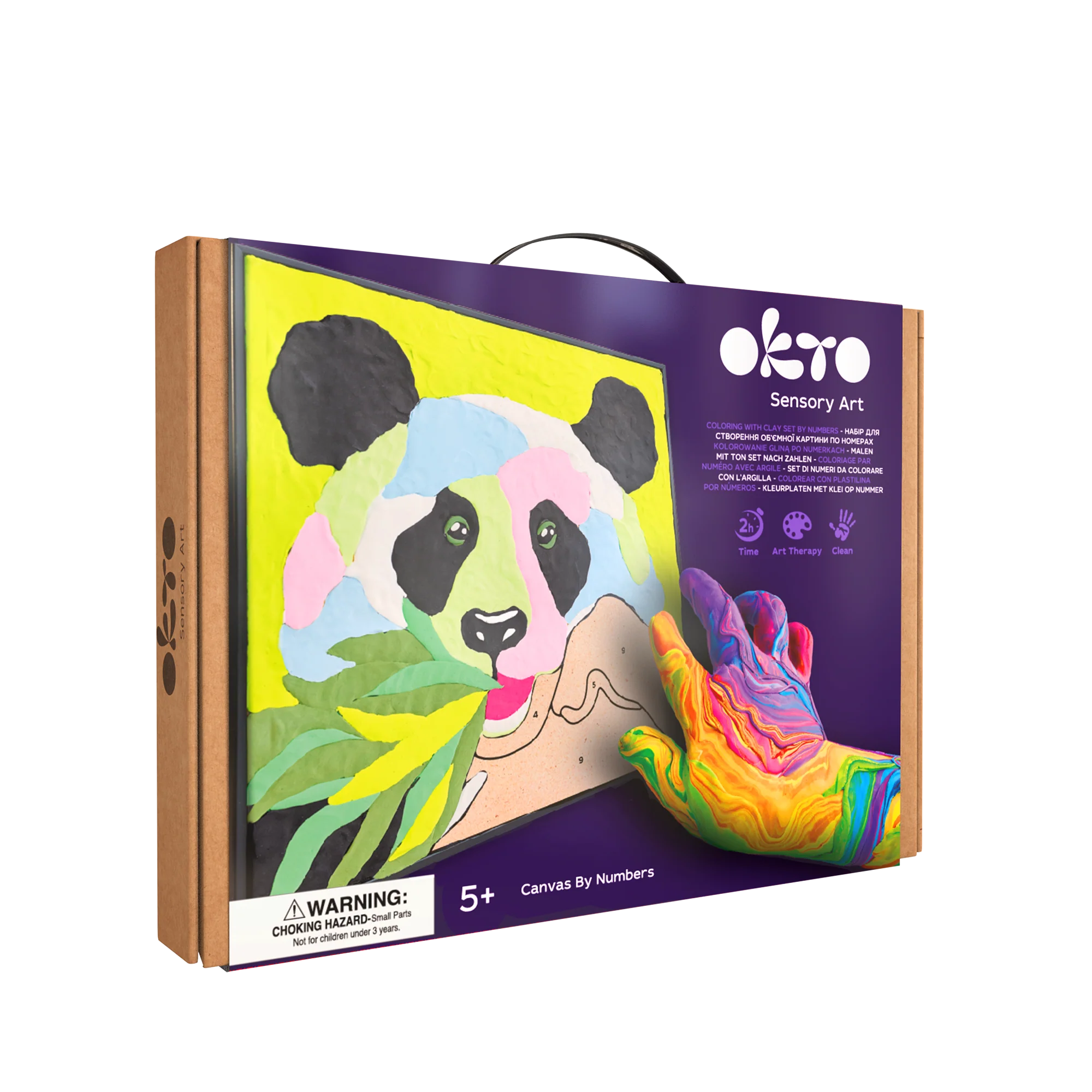 Clay By Numbers Kit - Panda