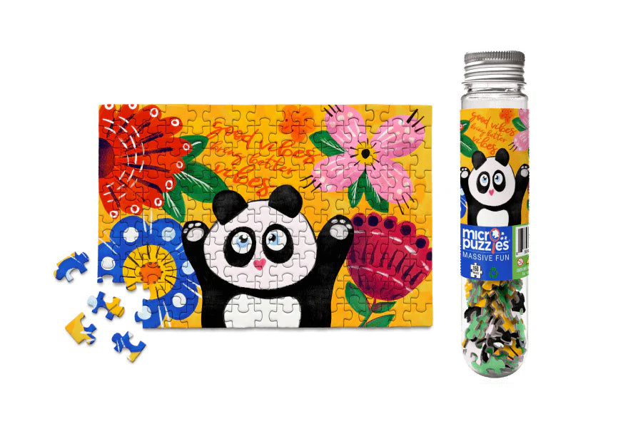 Good Vibes Panda Micropuzzle