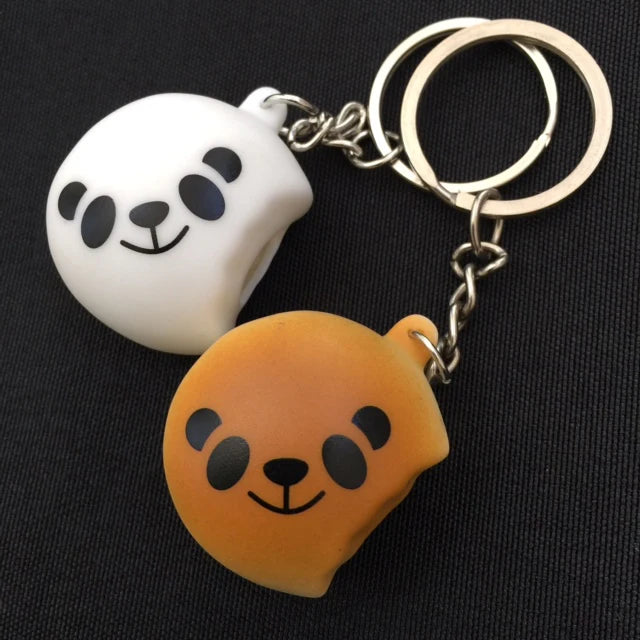 Squishy Panda Keyring