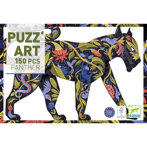 Puzz Art Panther Puzzle 150 pc