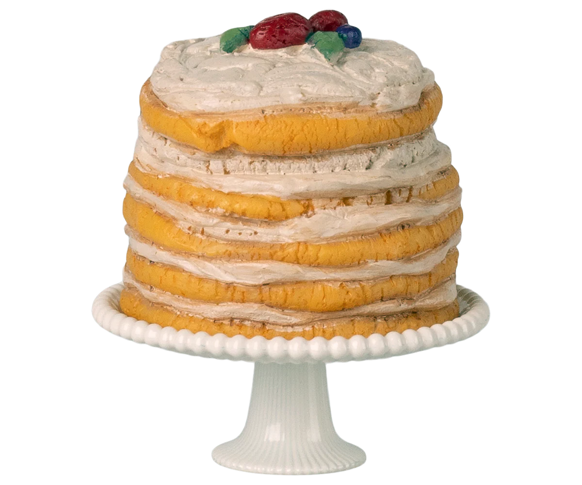Mouse Party Cake and Cake Stand - Off White