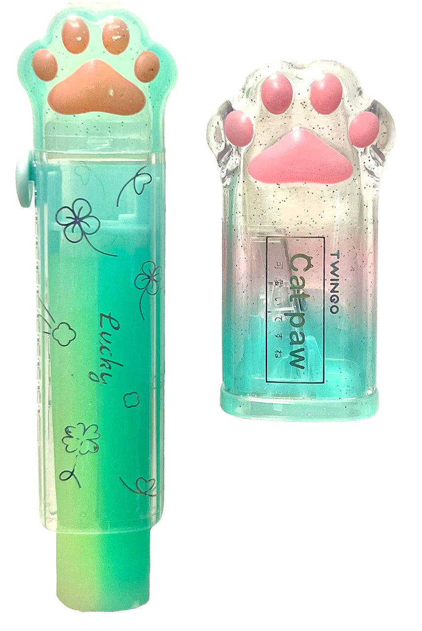 Paw Eraser and Sharpener Set