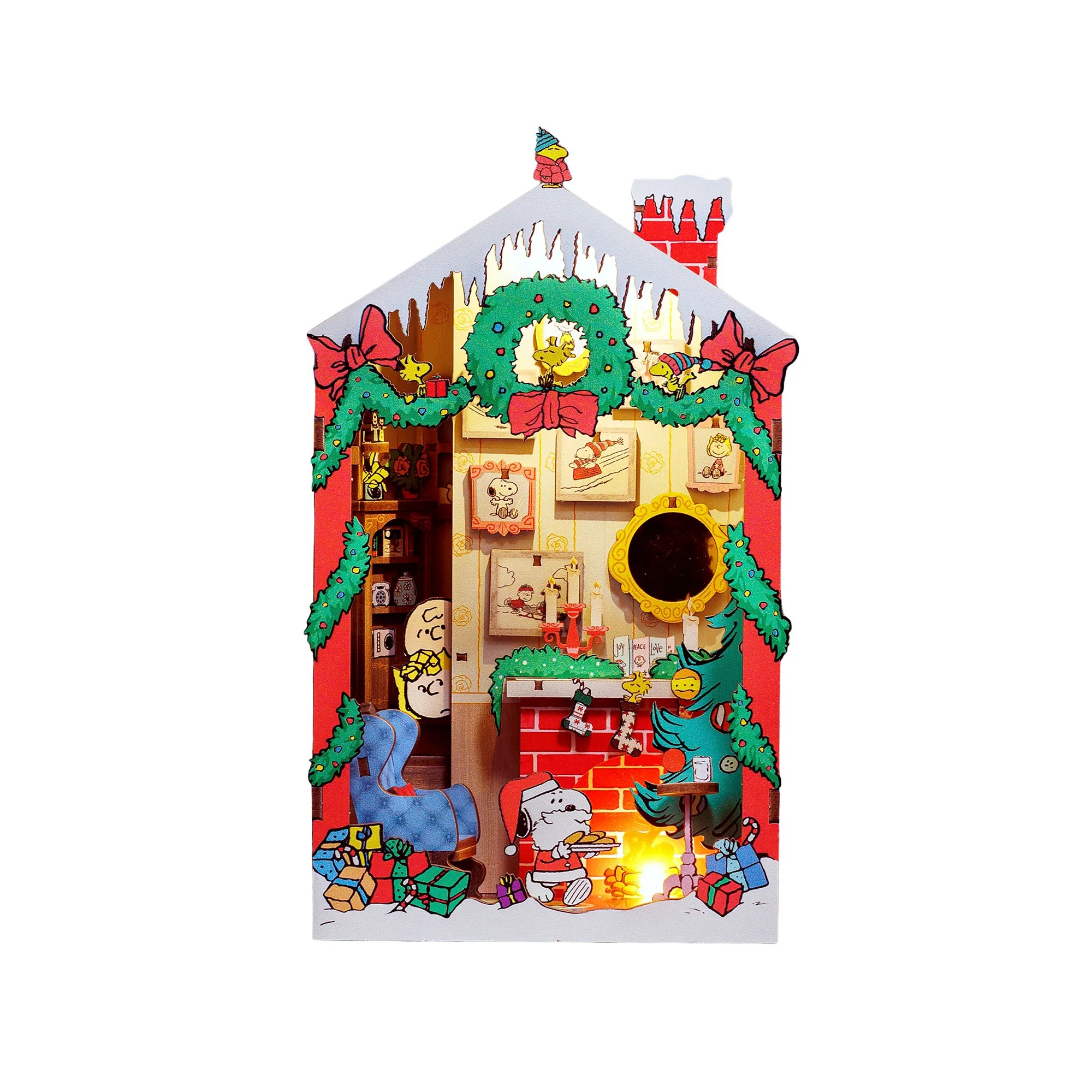 Peanuts Christmas House DIY Kit