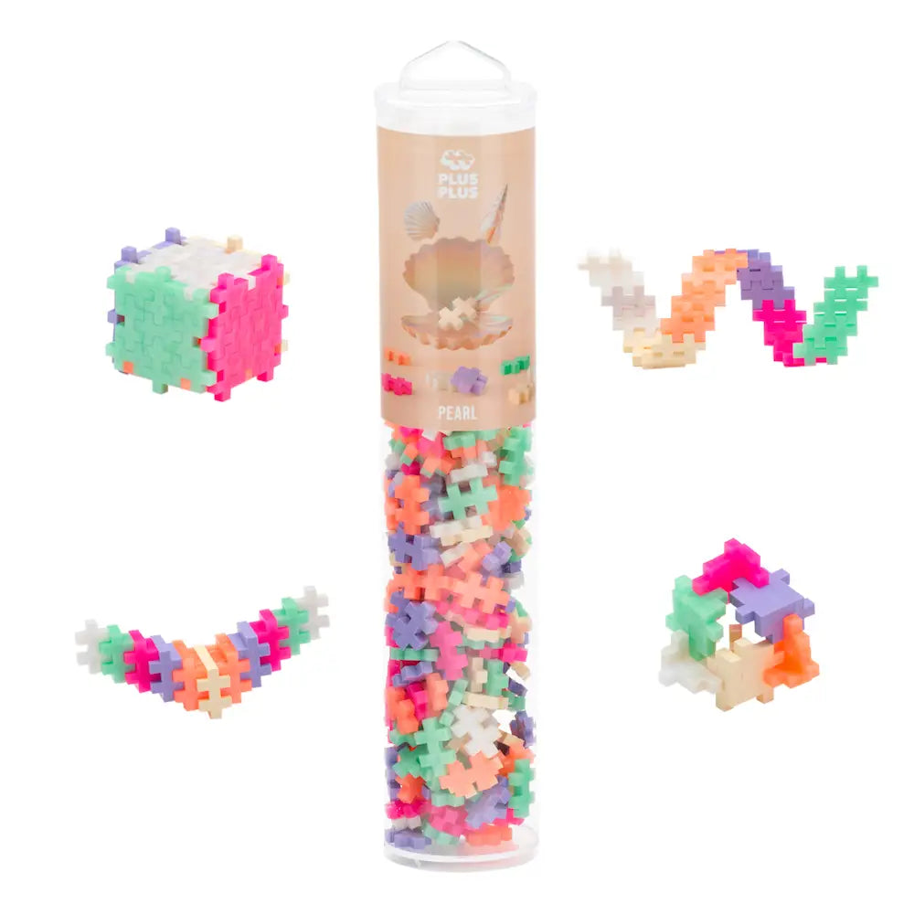 Plus Plus 240 pc Tube - Pearl