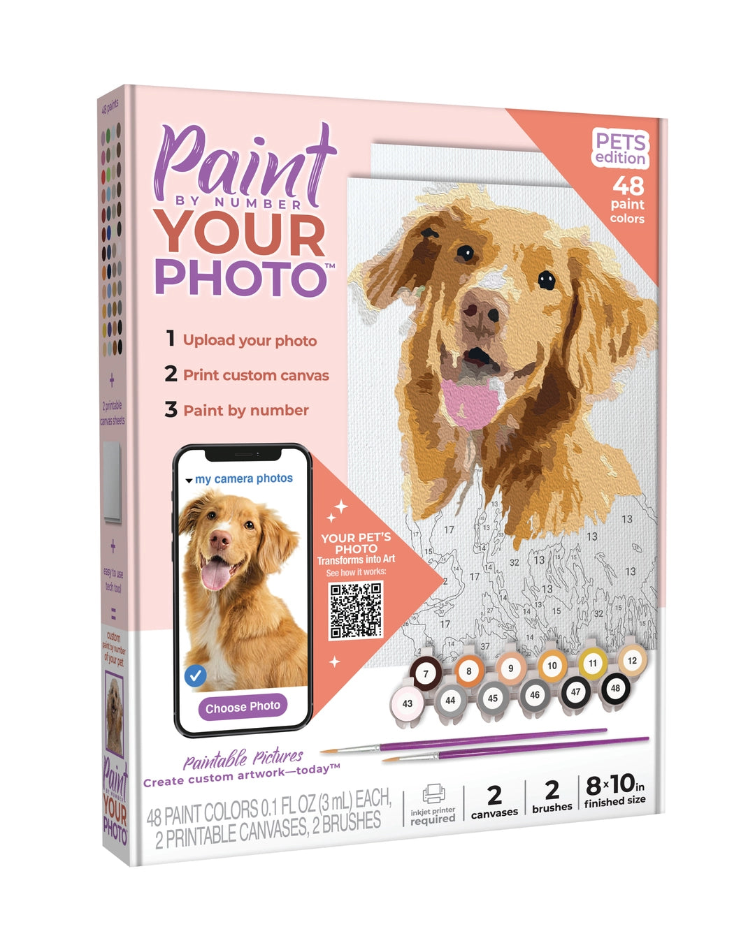 Paint Your Photo by Number - Pets Edition