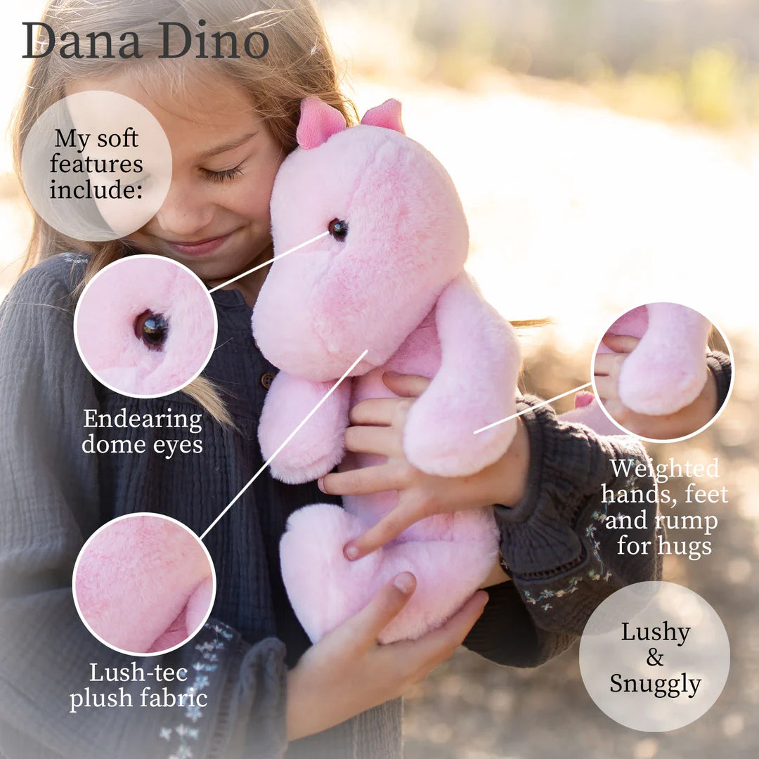 Dano Pink Dino Lushee - 16"