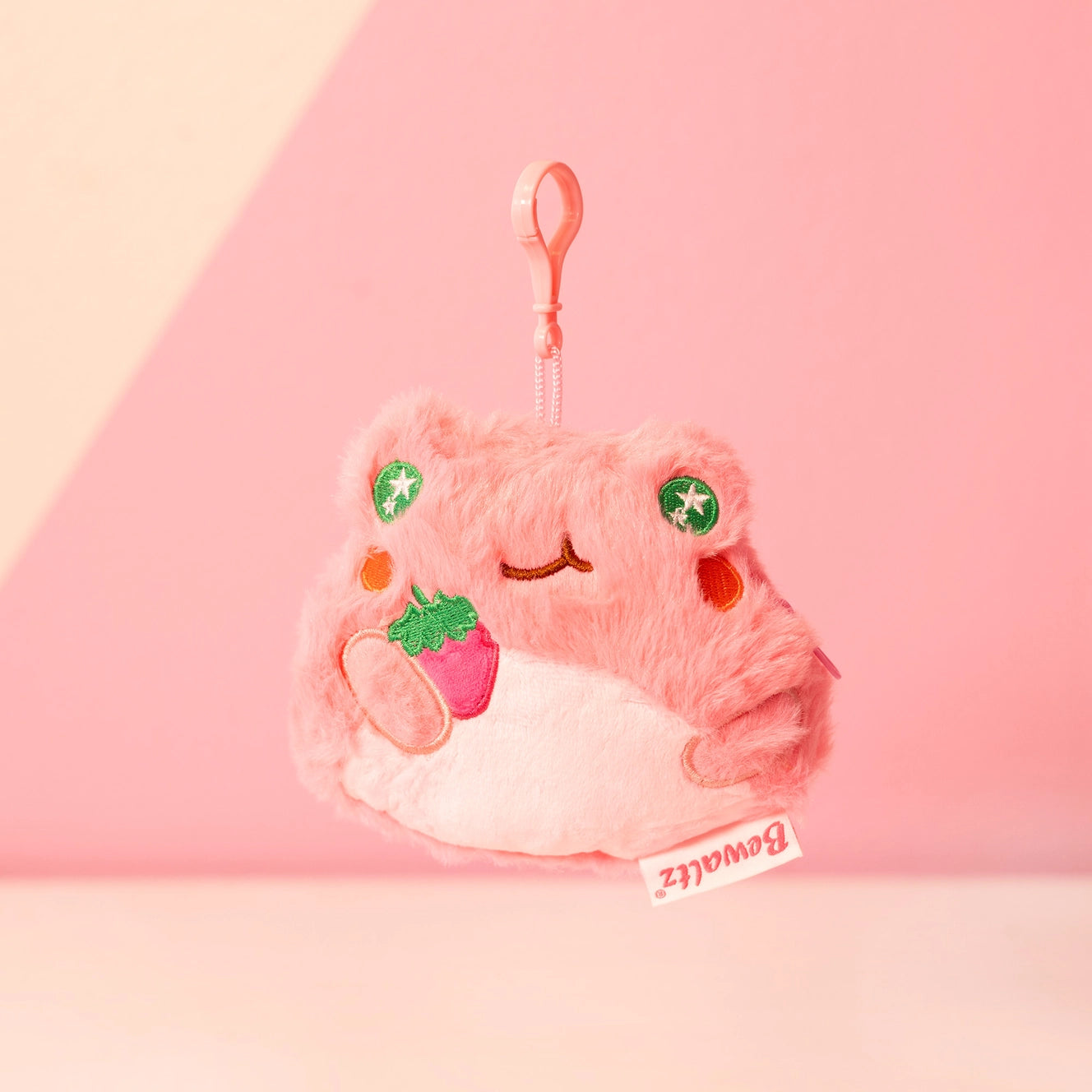 Coin Purse - Pink Frog