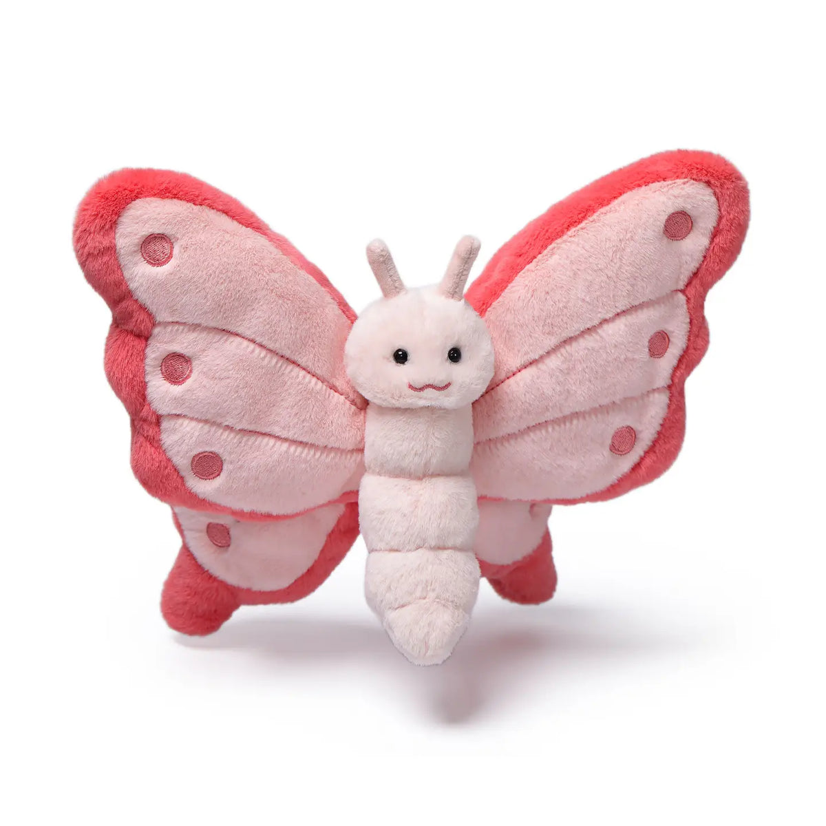 Gentle Pink Butterfly Plush, 10"