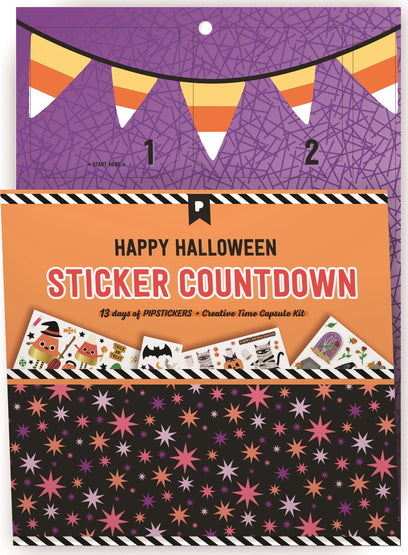 Happy Halloween Sticker Countdown