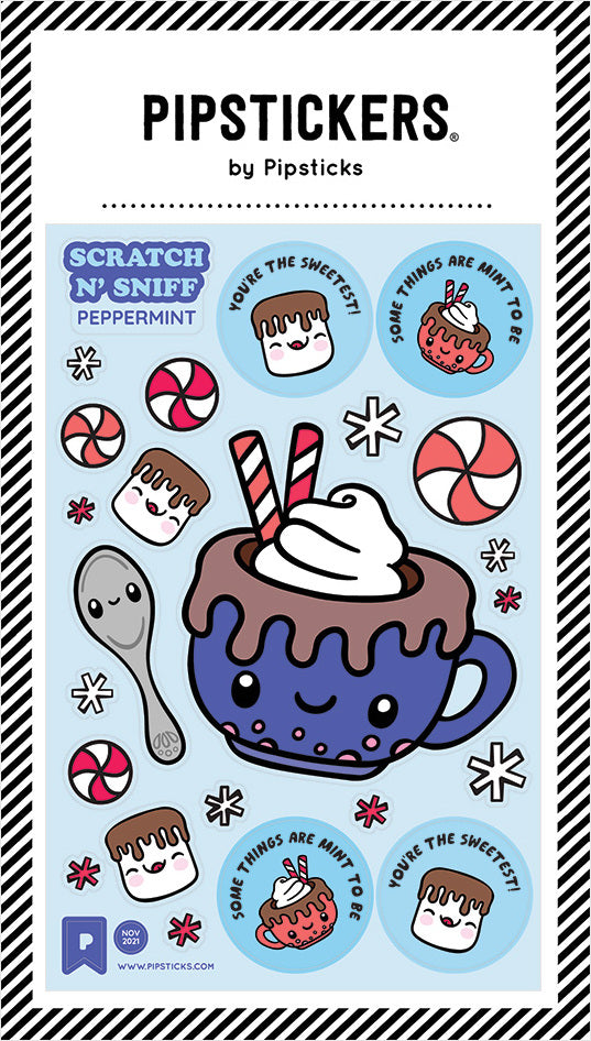 Stickers -  Mint To Be Together Scratch 'n Sniff