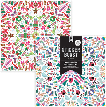 Holly Jolly Sticker Burst Kit