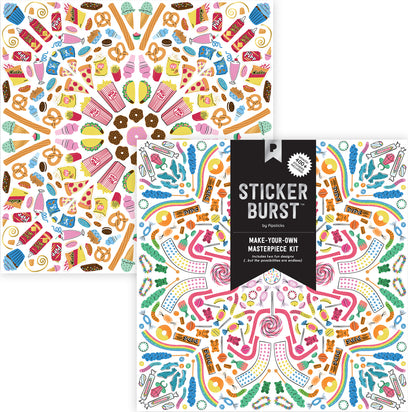 Jammin' Junk Food Sticker Burst Kit