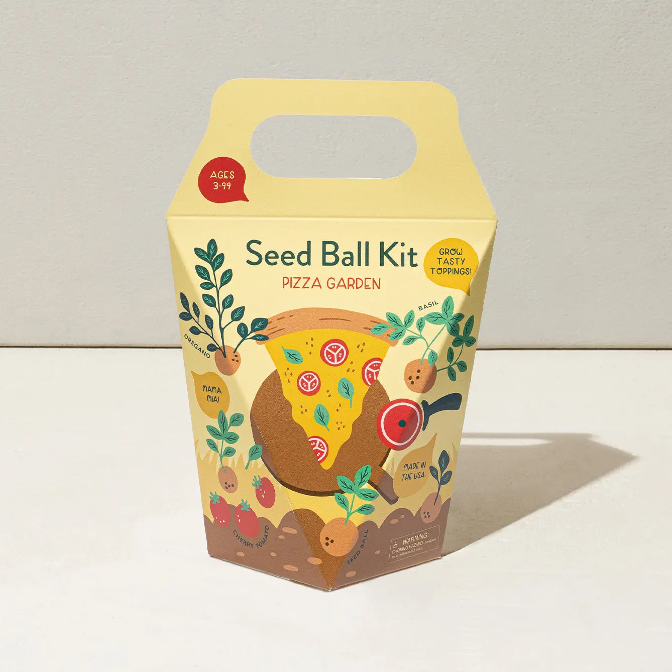 DIY Seed Ball Kit - Pizza Garden