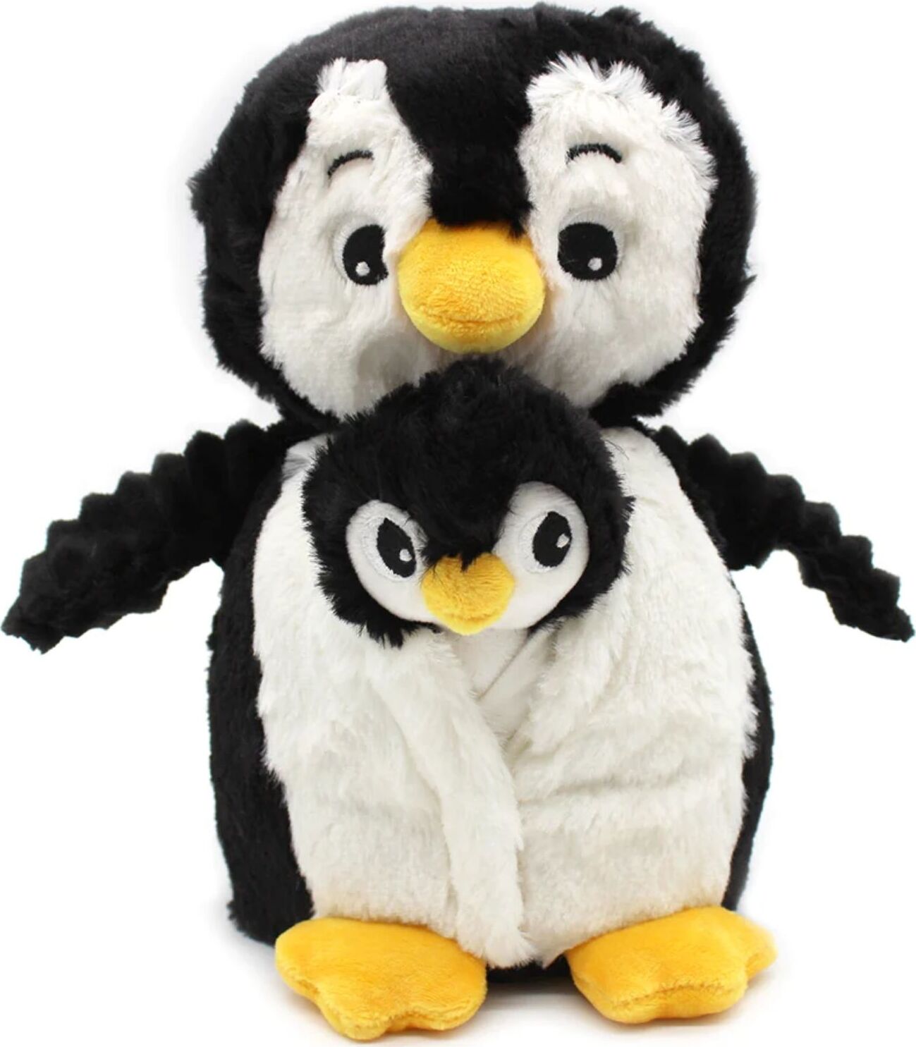 Penguin Mom and Her Baby (Black)