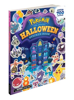 Pokemon Halloween Official Sticker Book