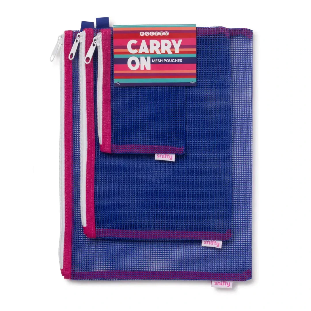 Carry On Pouch Set - Indigo