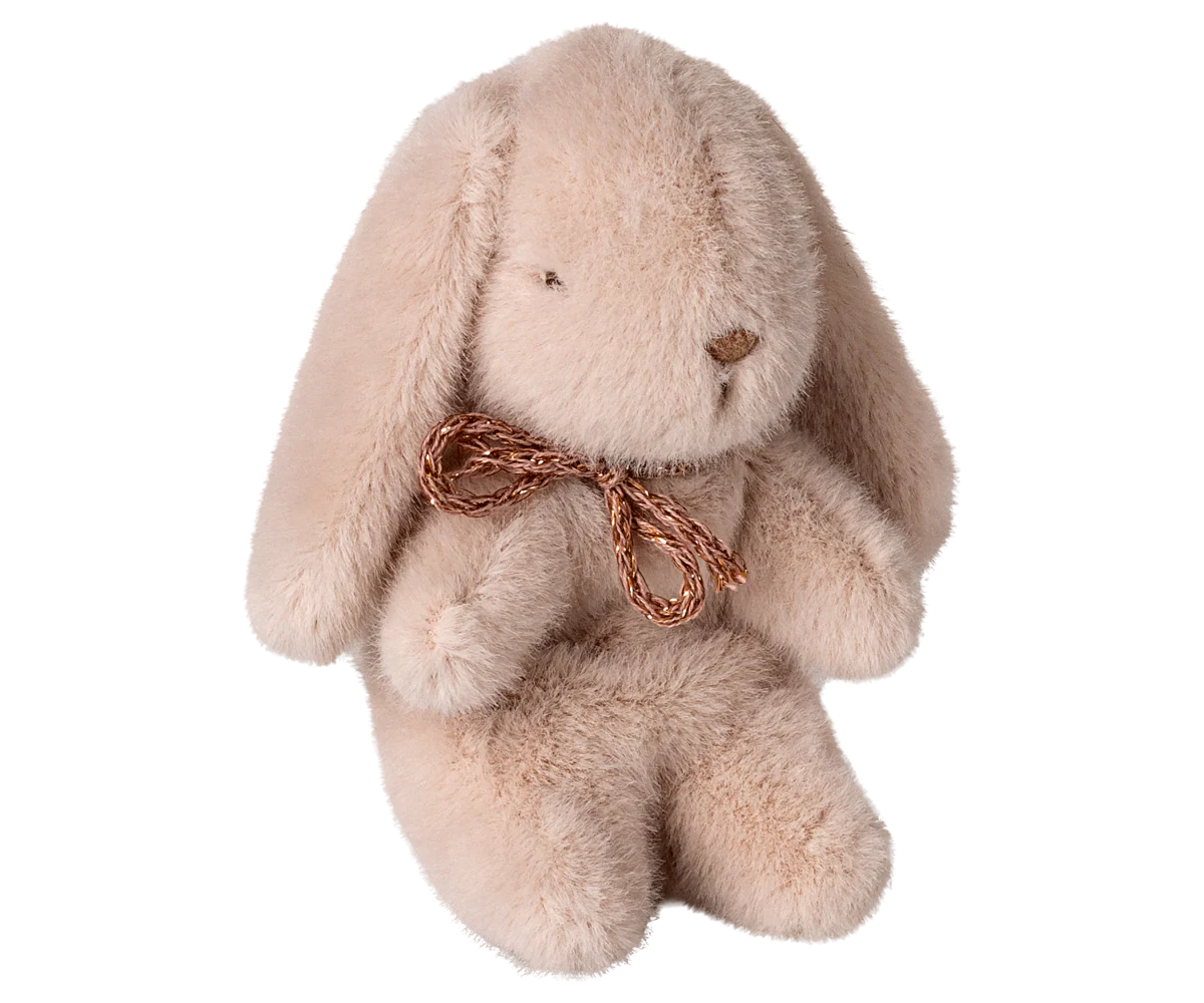 Mini Plush Bunny, Light Powder