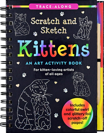 Scratch & Sketch Kittens (Trace Along): An Art Activity Book