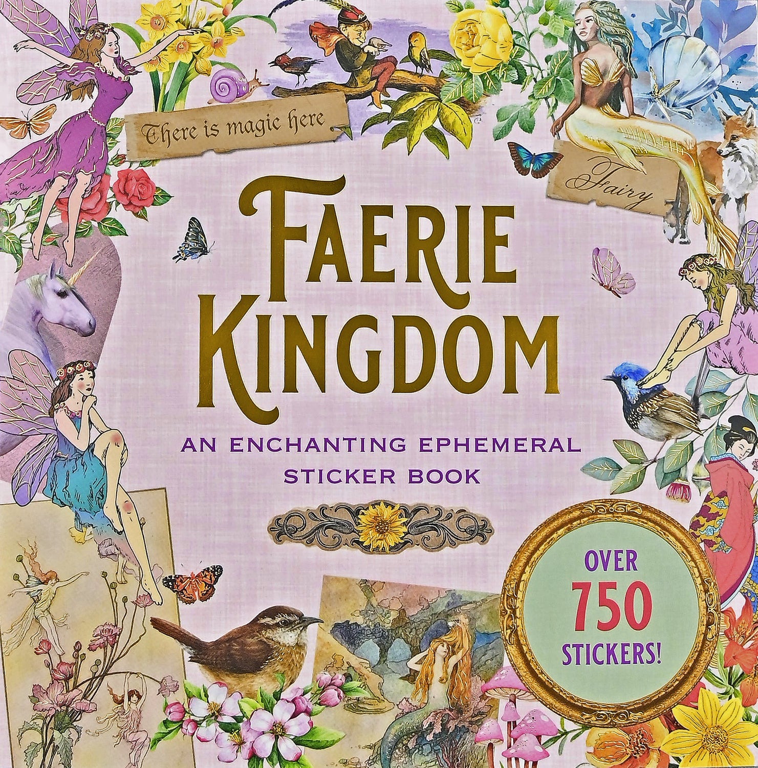 Faerie Kingdom Sticker Book (over 750 stickers)