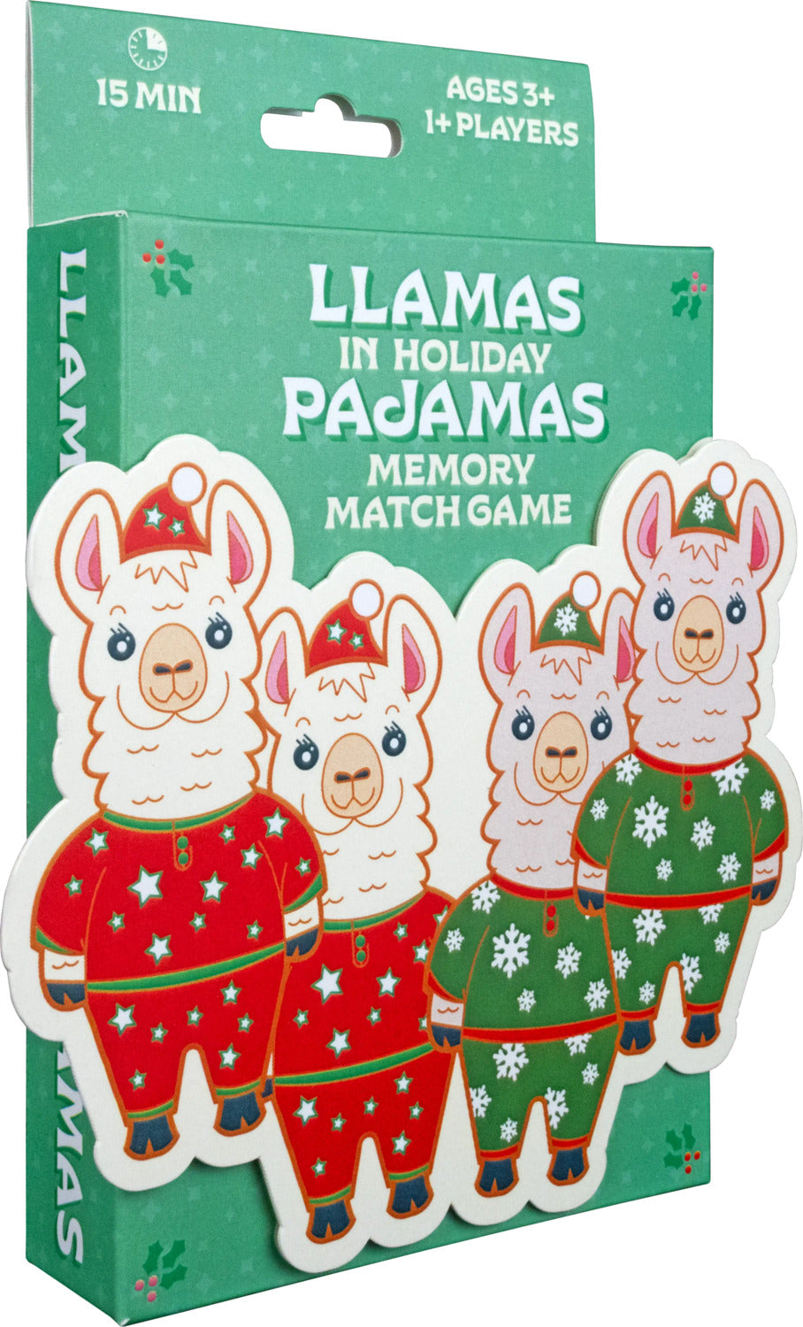 Llamas in Pajamas - Holiday Memory Game