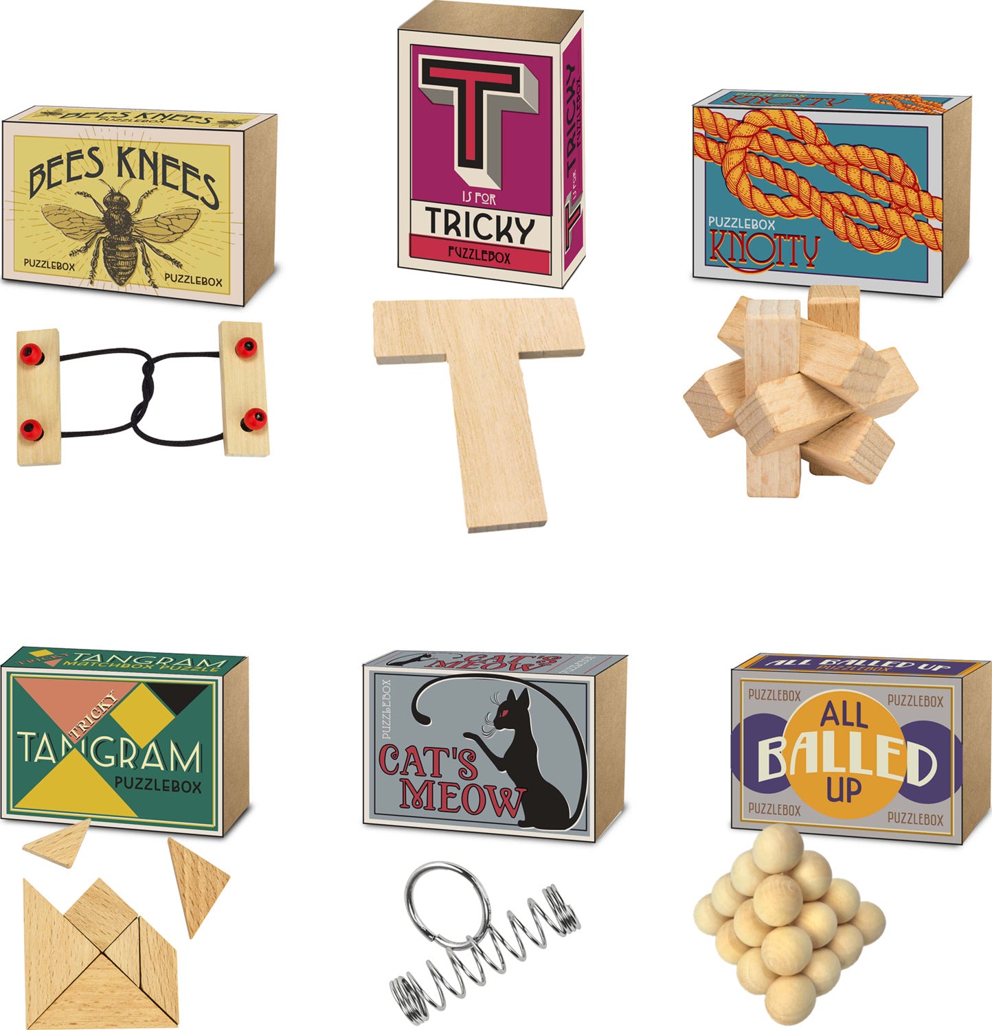 Original Puzzlebox (assorted matchbox puzzles)