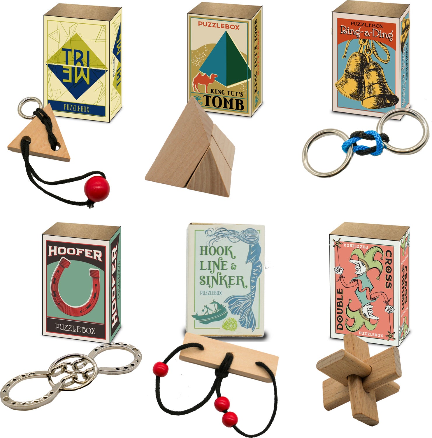 Original Puzzlebox (assorted matchbox puzzles)