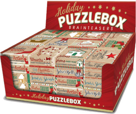 Holiday Puzzlebox - 60pc Display