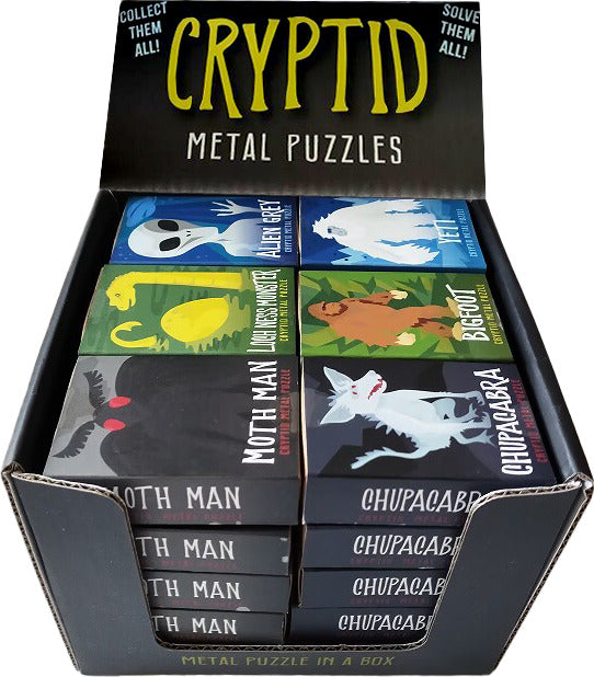 Cryptid Puzzlebox - 30pc Display