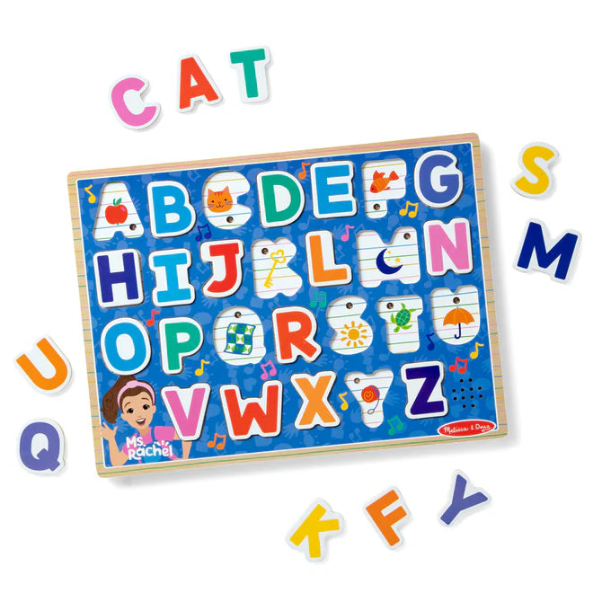 Ms. Rachel Wooden Phonics Puzzle
