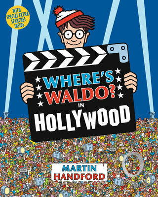 Where's Waldo? In Hollywood: (A Hidden Object Activity Book with Search & Find Puzzles and Spot-the-Difference Game - a Perfect Gift & Travel Companion for All Ages)