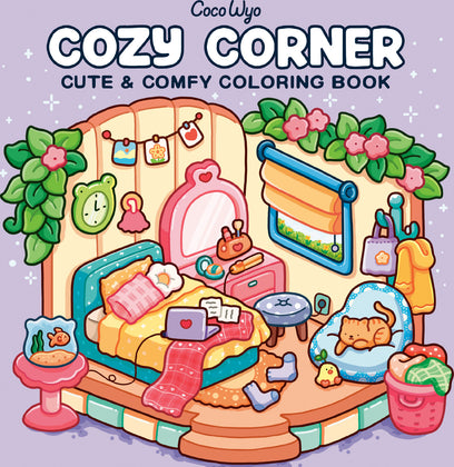 Cozy Corner: Coloring Book for Adults and Kids