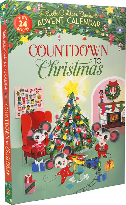 Little Golden Books Advent Calendar: Countdown to Christmas: With 24 Winter Holiday Books