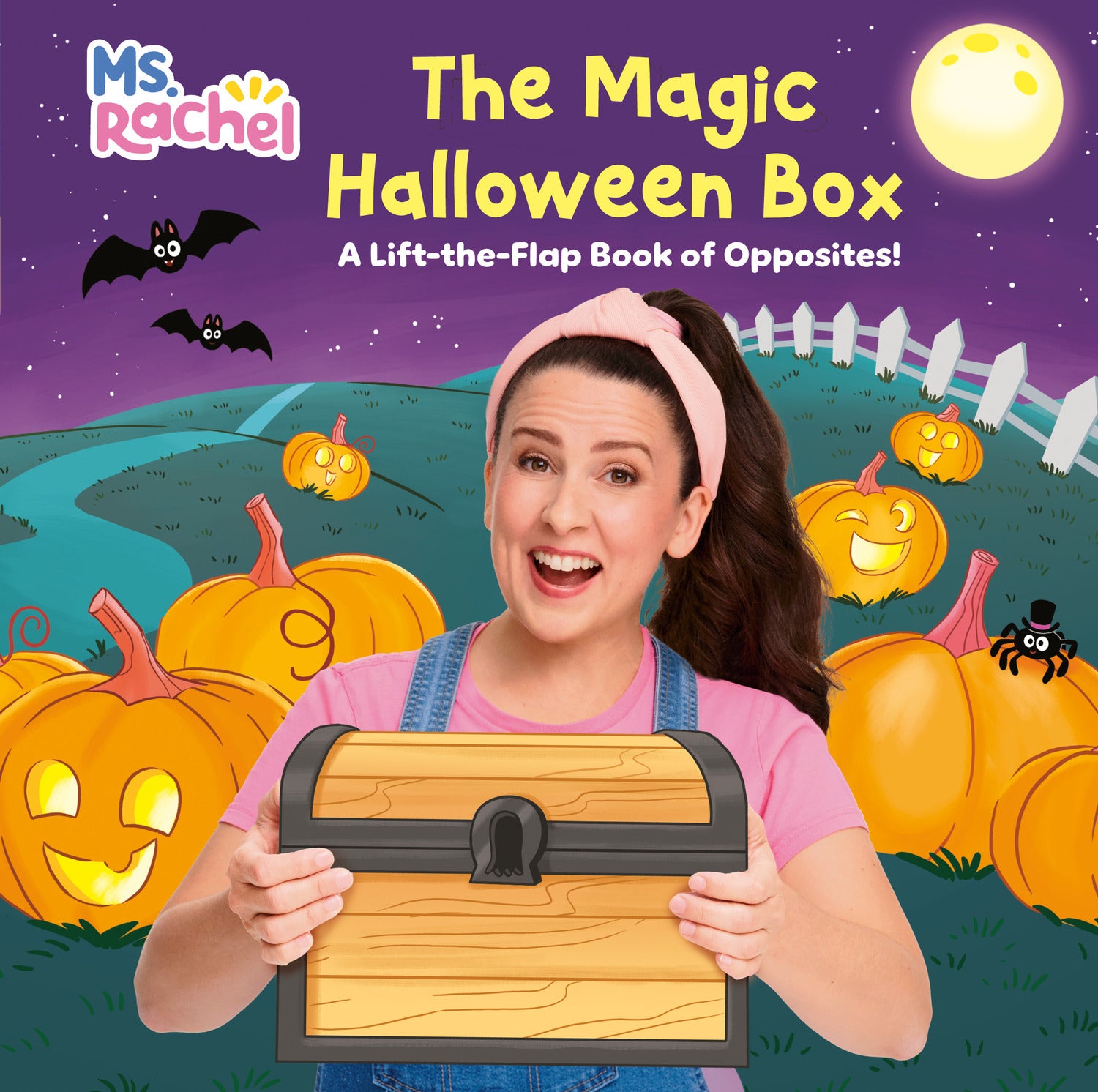 The Magic Halloween Box: A Lift-the-Flap Book of Opposites! (Ms. Rachel)