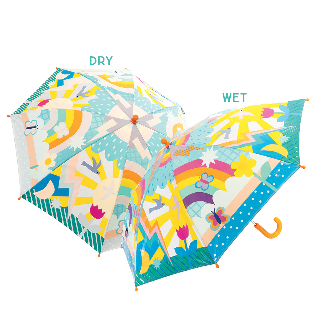 Color Changing Umbrella - Rainbows