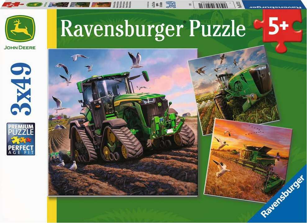 Seasons of John Deere (3 x 49 pc Puzzle)