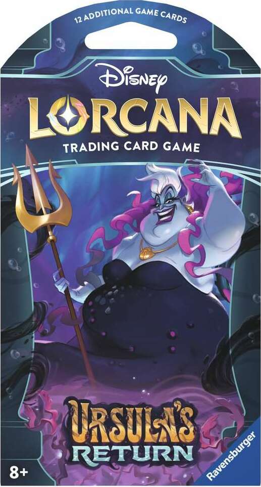 Disney Lorcana: Ursula's Return TCG - Sleeved Booster Packs