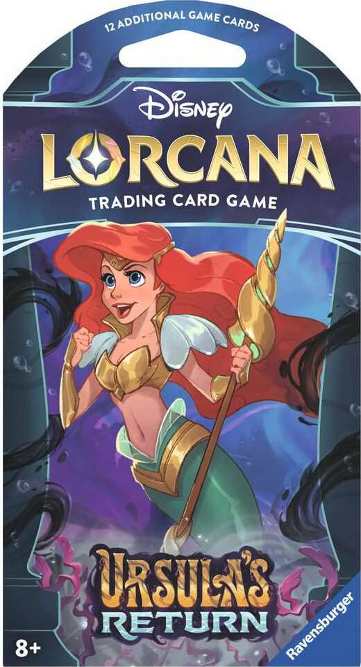 Disney Lorcana: Ursula's Return TCG - Sleeved Booster Packs