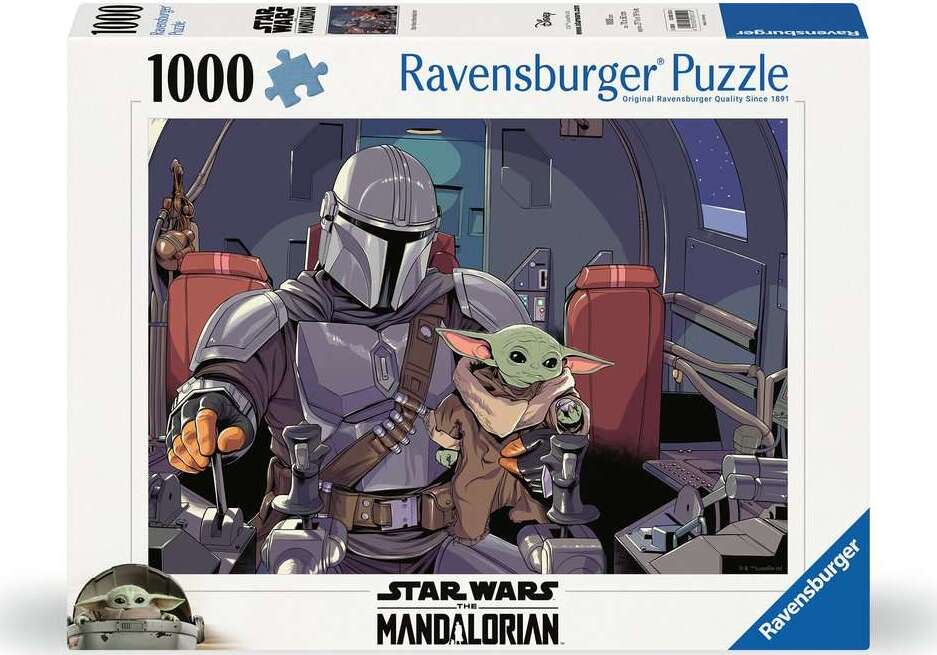 Jigsaw Puzzle The Mandalorian - 1000 Pieces Puzzle