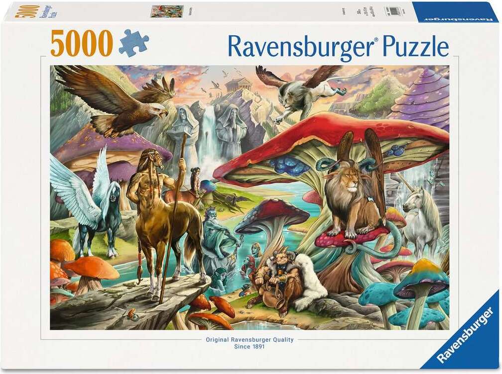 Mushrooms & Myths 5000 Pc Puzzle