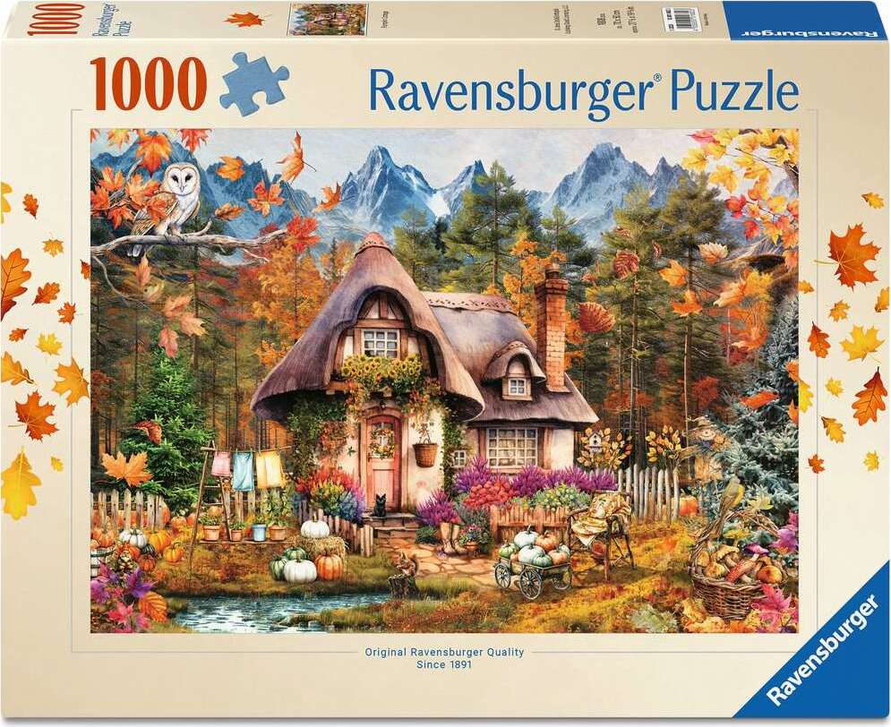 Pumpkin Cottage Puzzle (1000 pc)