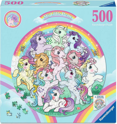 My Little Pony 500 Pc Round Puzzle