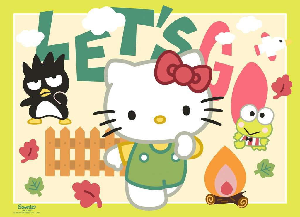 Let's go, Hello Kitty! Puzzle (4x100 pc)