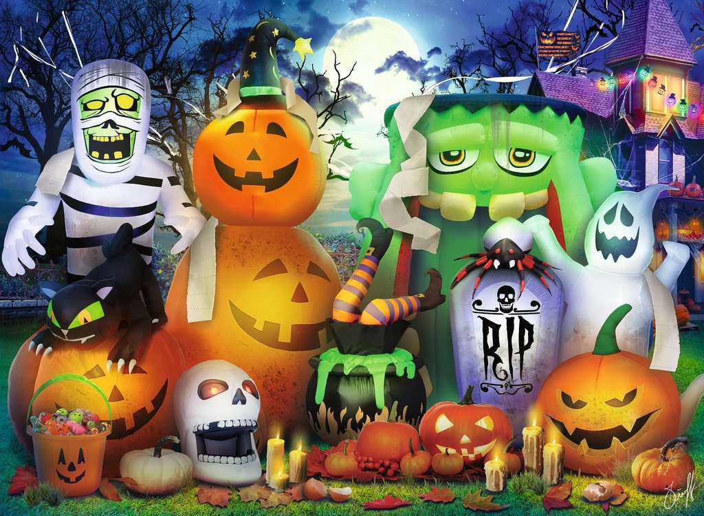 Spooky Fun 100p Puzzle (100 XXL pc)