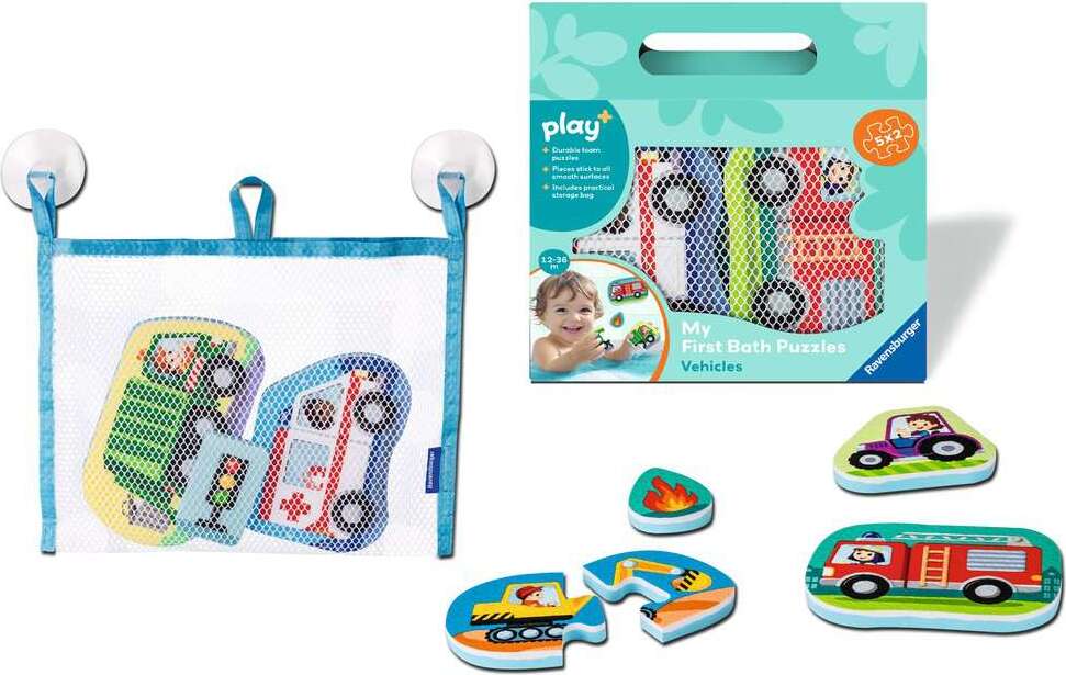 Bath Puzzles - Vehicles