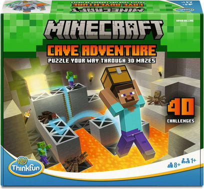 Minecraft Cave Adventure Puzzle (Logic game)