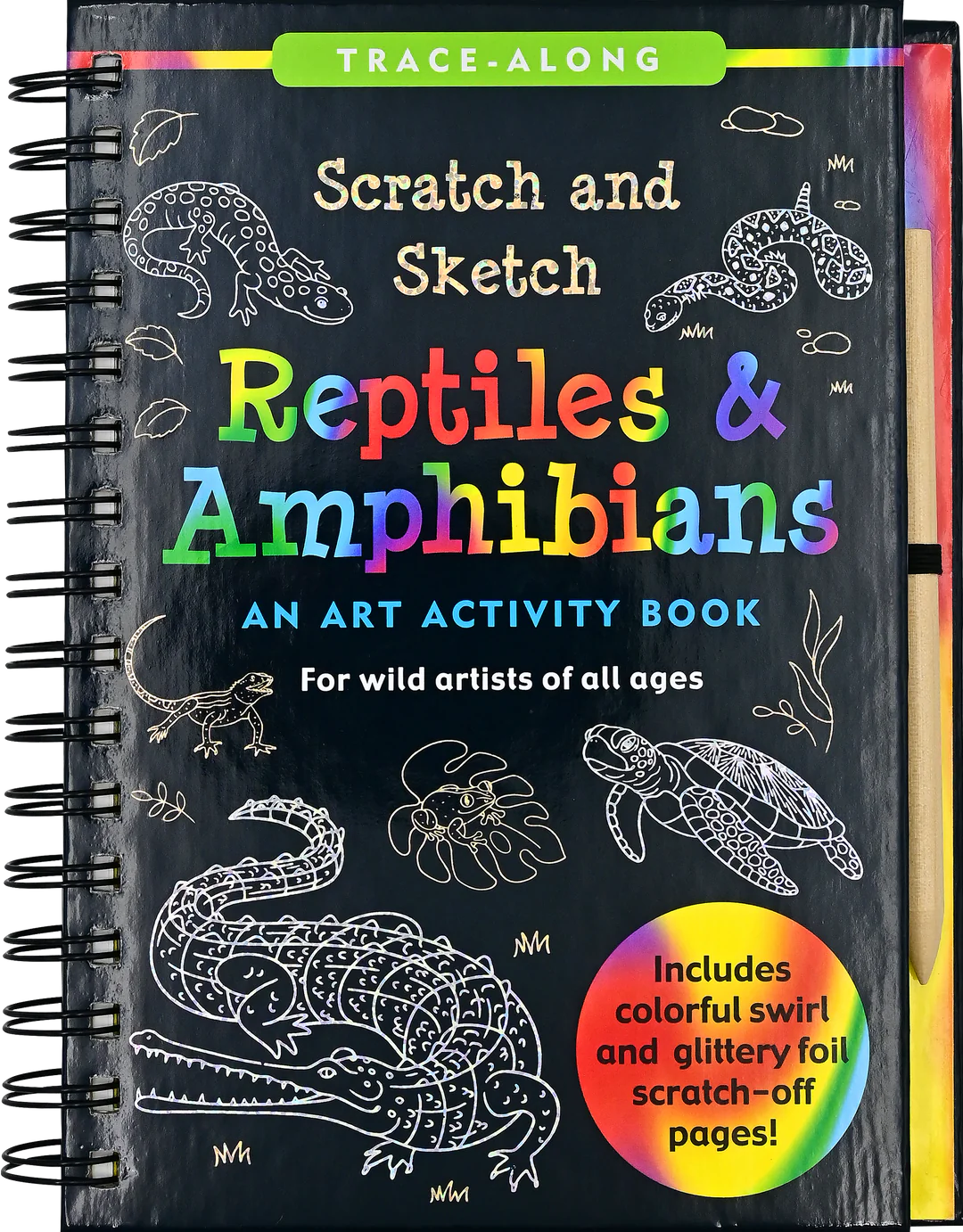 Reptiles and Amphibians Scratch & Sketch